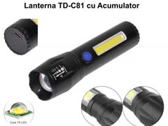 LANTERNA TD-C81- 3W CU ACUMULATOR